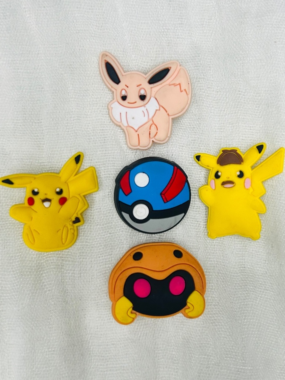 Pokemon Croc Charms, Jibbitz - Set #60